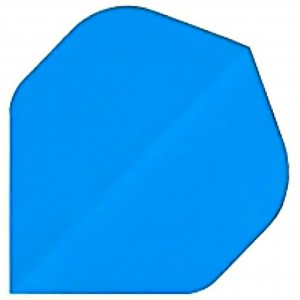 Poly Dart Flight  Kleur: Blauw Dikte: 75 micron Per 3 Stuks