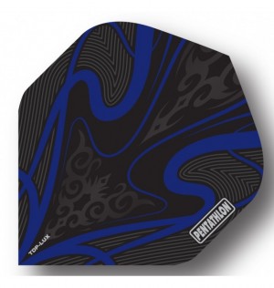 Pentathlon Dart Flights Blauw