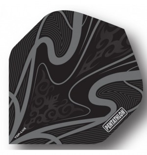 Pentathlon Dart Flights Grijs