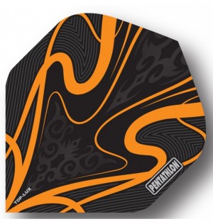 Pentathlon Dart Flights Oranje