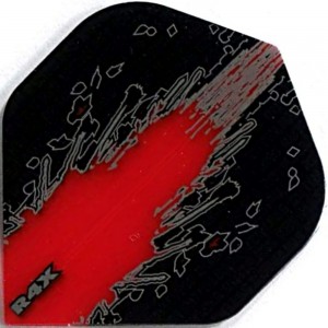 Ruthless R4X High Impact Dartflight - Rood 