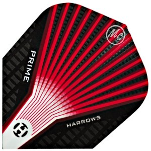 Harrows Prime Flights Fan Rood