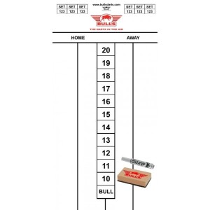 Reis Gewoon overlopen aanvaarden Darts Scorebord Kopen - Mcdartshop.nl