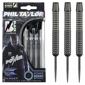 Target Phil Taylor 8 Zero Black A 80% 21-23-25 Gram