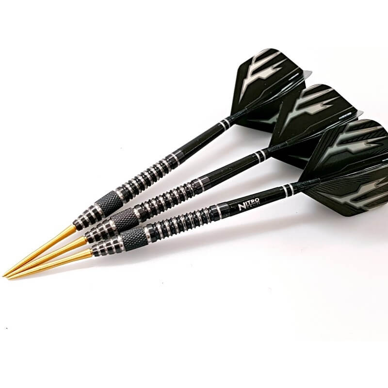 Okkernoot winter Weinig Custom Black Storm Darts 90% Dartpijlen 24,5 Gram - Mcdartshop.nl