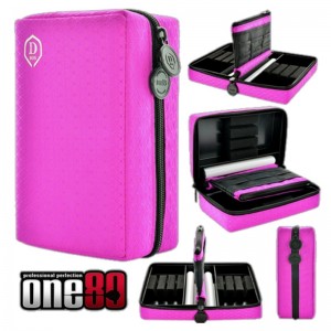 One80 Dubbel D-Box Roze (2 sets darts) 