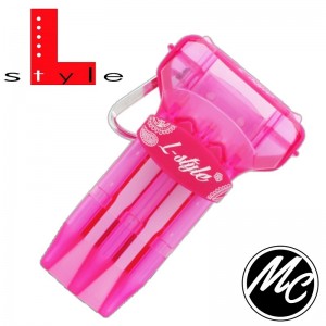 L Style KrystaL One Dart Case Roze