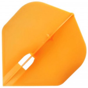 L Style Champagne Dart Flights Standard Orange