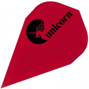 Unicorn Maestro Dart Flights - 100 Micron - DXM - RED