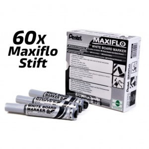 Maxiflo Whiteboard Stift 60 stuks