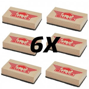 Bulls Whiteboard Dry Eraser 6X