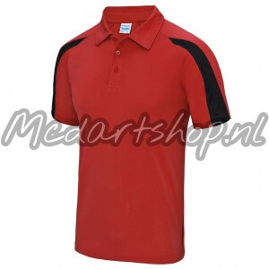 Mcdartshop Coolmax Dart Shirt Rood Zwart | Verkrijgbaar in de maten S, M, L, XL, XXL