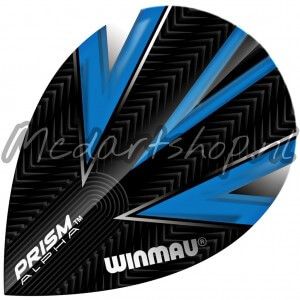 Winmau Prism Alpha Pear Flights Blauw