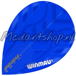 Winmau Zeta Pear Flights Blauw