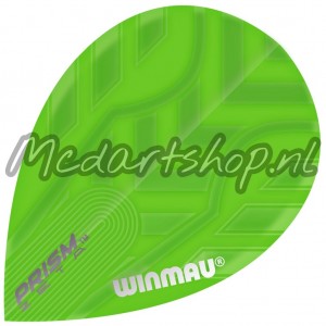 Winmau Prism Zeta Pear Flights Groen