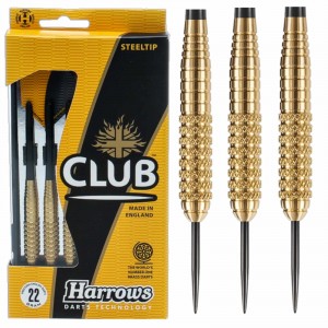 Harrows Club Brass Knurled 22 Gram