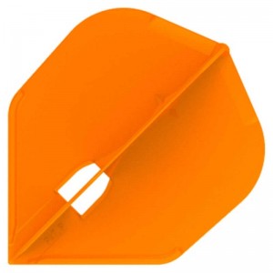 L Style Champagne Dart Flights Shape Oranje