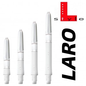 L-Style Laro Spin Shafts Milkey White 130-190-260-330