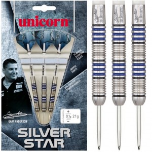 Unicorn Silverstar Gary Anderson P4 Dartpijlen 80% 21-23-25 Gram