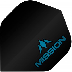 Mission Logo Zwart Blauw Flight 