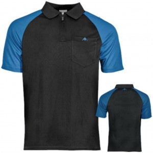 Mission Exos Cool FX Dartshirt Black Blue