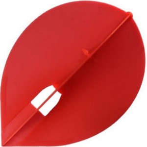 L Style Champagne Dart Flights Pear Red