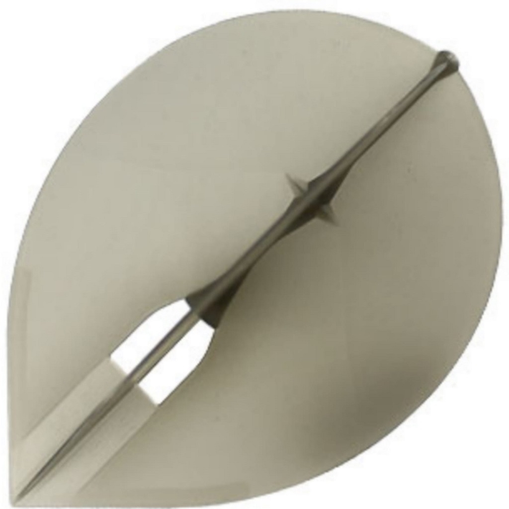 L Style Champagne Dart Flights Pear Clear Black