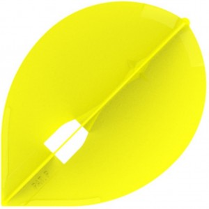 L Style Champagne Dart Flights Pear Yellow