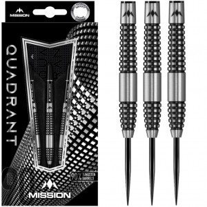 Mission Quadrant M2 95% Dartpijlen 24-26 Gram