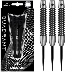 Mission Quadrant M3 95% Dartpijlen 21-23-25 Gram