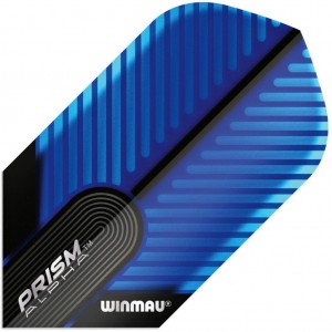 Winmau Prism Alpha Flights Slim Blauw