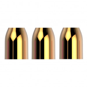 L-Style Champagne Premium Ring Caps Gold