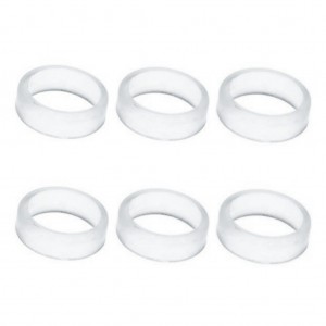 L Style L Rings White