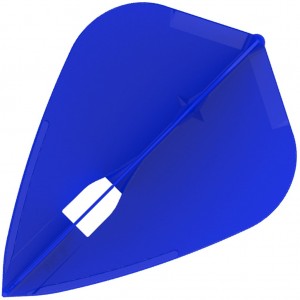 L Style Champagne Dart Flights Kite Blauw