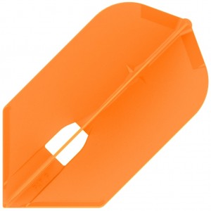 L Style Champagne Dart Flights Slim Orange