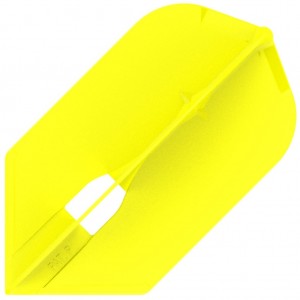 L Style Champagne Dart Flights Slim Yellow