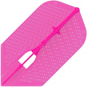 L Style Champagne Dart Flights Slim Dimple Hot Pink 