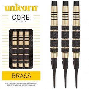 Unicorn Core Brass Softtip Darts 17-19 Gram
