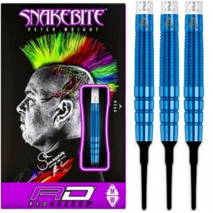 Red Dragon Peter Wright PL15 Blue 90% Softtip Darts 18 Gram
