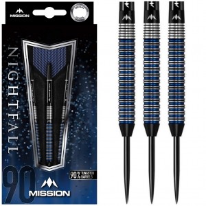 Mission Nightfall M2 90% Dartpijlen Straight 22-24 Gram