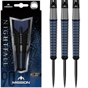 Mission Nightfall M3 90% Dartpijlen Taper 23-25 Gram