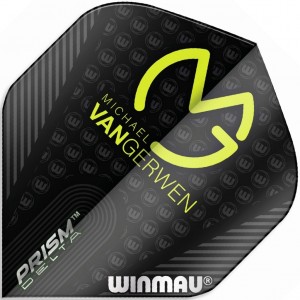 Winmau MvG Prism Delta Flights Zwart