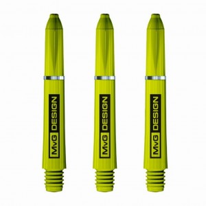 Winmau Mvg Signature Nylon Shafts Short Groen 