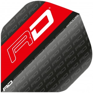 Red Dragon Original Logo Flights Black Red