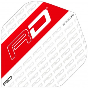 Red Dragon Original Logo Flights White Red