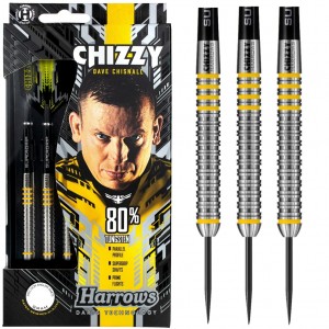 Harrows Dave Chisnall 80% Dartpijlen 21-22-23-24-25-26 Gram