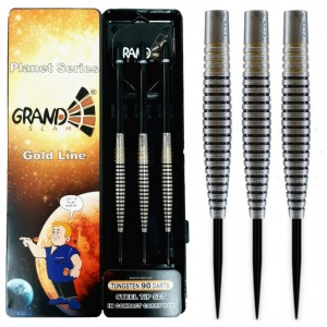 Grandslam PL Microgrip Goldline 90% Dartpijlen 21 t/m 26 Gram