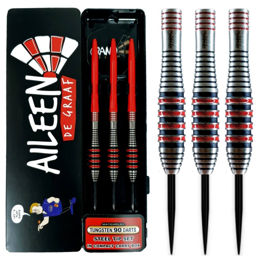 Grandslam Aileen de Graaf 90 Dartpijlen 212325 Gram