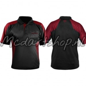 Harrows Vivid Dartshirt Deep Red | Verkrijgbaar in de maat: s t/m xxxxxl