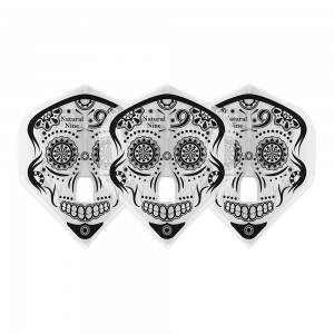 L-style Natural9 Flight Calavera Clear White